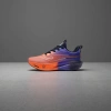 Orange and purple gradient color running shoes, breathable, shock-absorbing and lightweight sports shoes Specification image